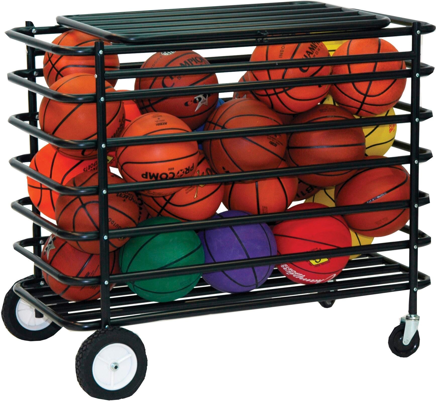 Champion Ultimate Lockable Ball Locker with 30 Ball Capacity, Steel